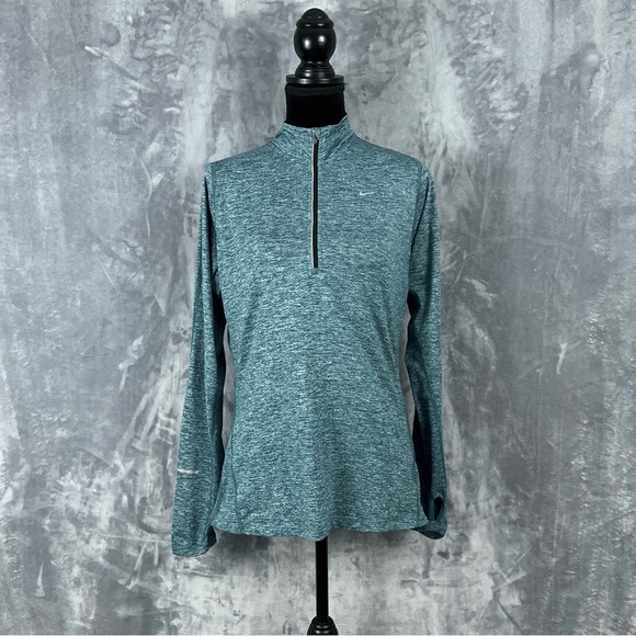Nike Tops - Nike Running Dri Fit Element Long Sleeve 1/4 Zip Pullover